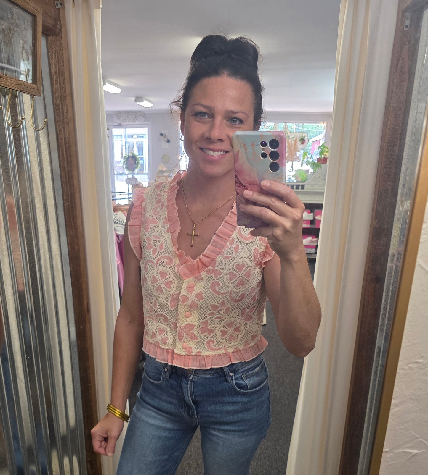 Serena Lace Top