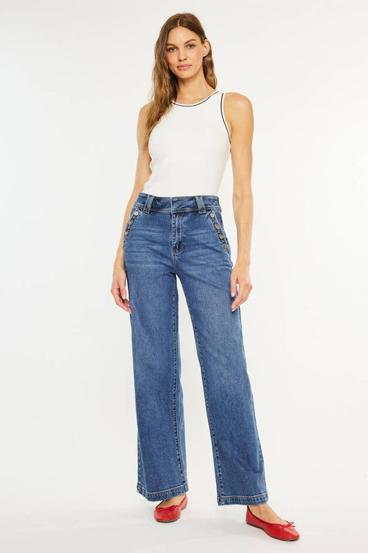 KANCAN HIGH RISE WIDE LEG