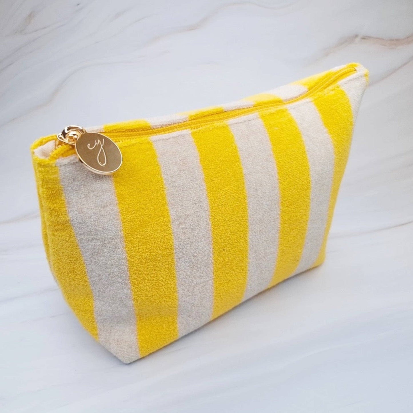 Terry Striped Everything Cosmetic pouch